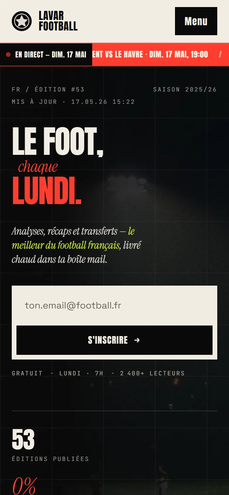 LaVar Football — Mobile
